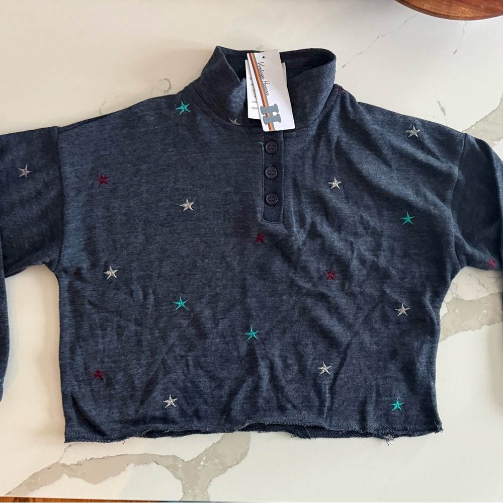 Vintage Havana Long Sleeve Shirt. Brand New with tags. M/10-12